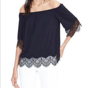 Banana Republic off-the-shoulder top